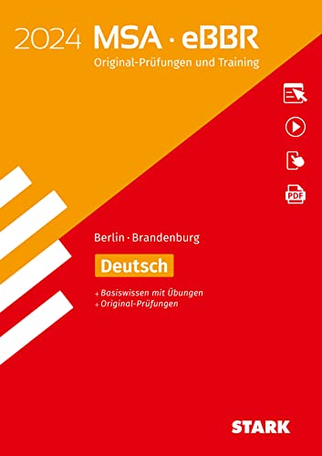 STARK Original-Prüfungen und Training MSA/eBBR 2024 - Deutsch - Berlin/Brandenburg von Stark Verlag GmbH