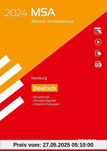 STARK Original-Prüfungen und Training MSA 2024 - Deutsch - Hamburg (STARK-Verlag - Abschlussprüfungen)