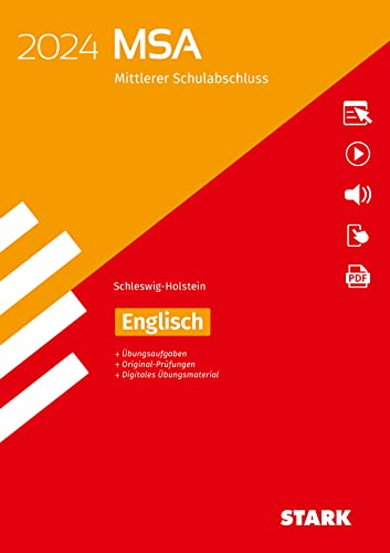 STARK Original-Prüfungen und Training MSA 2024 - Englisch - Schleswig-Holstein von Stark Verlag GmbH