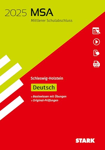 STARK Original-Prüfungen und Training MSA 2025 - Deutsch - Schleswig-Holstein von Stark Verlag GmbH