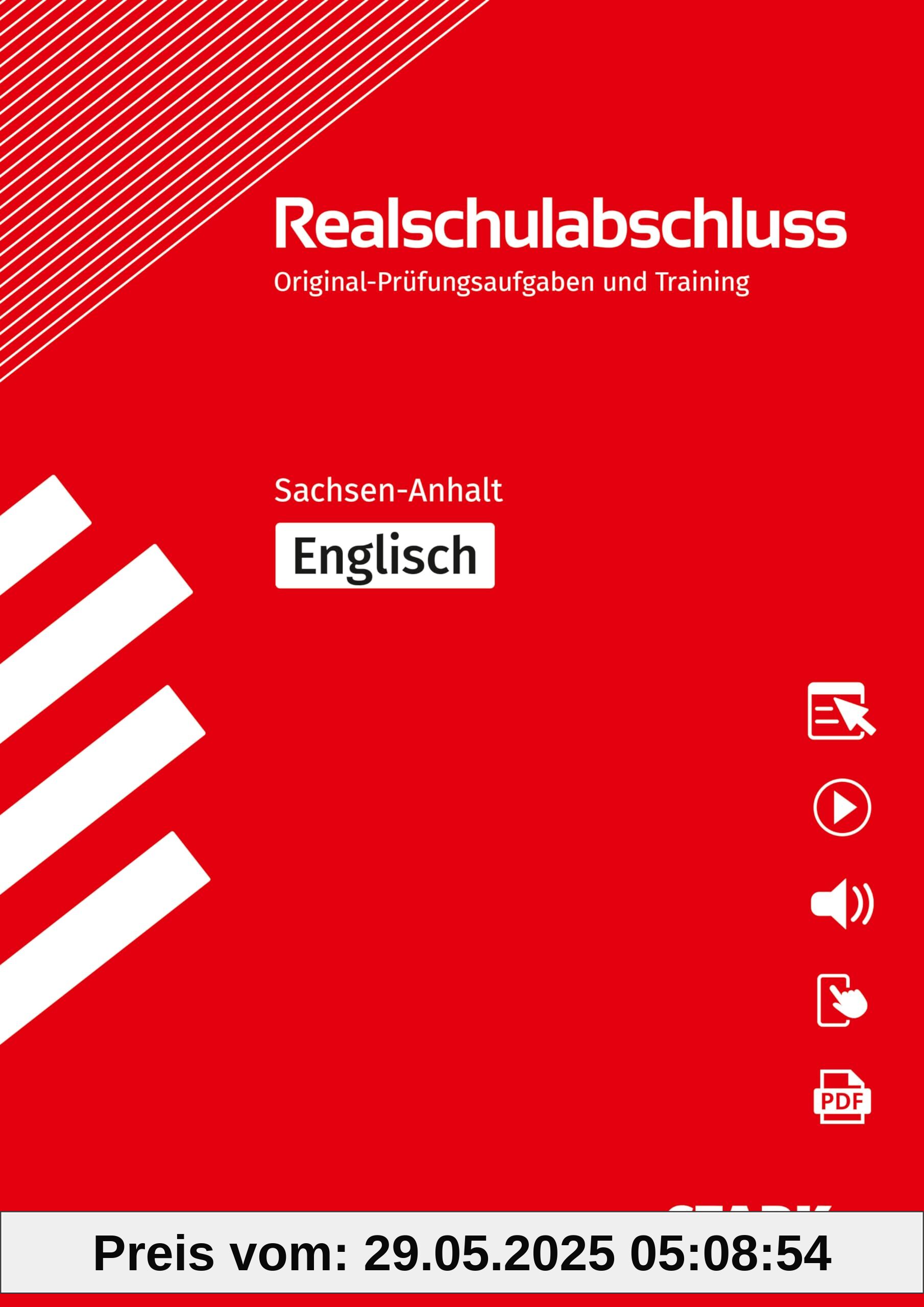STARK Original-Prüfungen und Training Realschulabschluss - Englisch - Sachsen-Anhalt