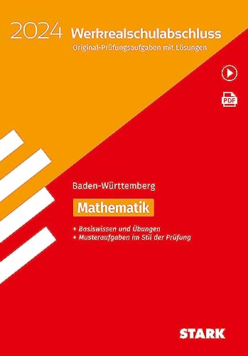STARK Original-Prüfungen und Training Werkrealschulabschluss 2024 - Mathematik 10. Klasse - BaWü von Stark Verlag GmbH