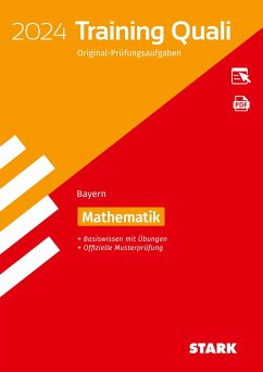 STARK Training Abschlussprüfung Quali Mittelschule 2024 - Mathematik 9. Klasse - Bayern von Stark / Stark Verlag