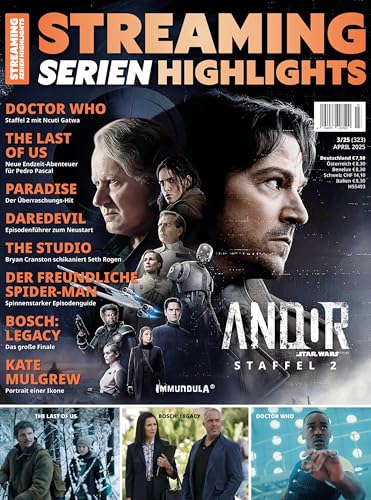 STREAMING SERIEN HIGHLIGHTS: Ausgabe April 2025 (#323) von In Farbe und Bunt Verlag