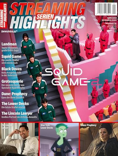 STREAMING SERIEN HIGHLIGHTS: Ausgabe Dezember 2024 (#320) von In Farbe und Bunt Verlag