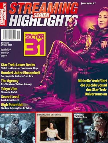 STREAMING SERIEN HIGHLIGHTS: Ausgabe Januar 2025 (#321) von In Farbe und Bunt Verlag