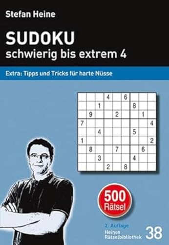 SUDOKU - schwierig bis extrem 4: Extra: Tipps und Tricks für harte Nüsse (Heines Rätselbibliothek) von Presse Service