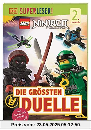 SUPERLESER! LEGO® NINJAGO® Die größten Duelle: Sach-Geschichten für Erstleser, 2. Lesestufe