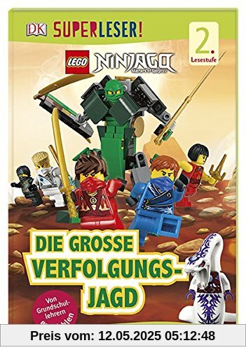 SUPERLESER! LEGO NINJAGO Die große Verfolgungsjagd: Sach-Geschichten für Erstleser, 2. Lesestufe