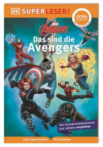 SUPERLESER! Marvel Avengers Das sind die Avengers: Lesestufe extraleicht, Sach-Geschichten für Erstleser. Mit Silbenmethode für Kinder ab 6 Jahren SUPERLESER! Marvel Avengers Das sind die Avengers: Lesestufe extraleicht, Sach-Geschichten für Erstleser. Mit Silbenmethode für Kinder ab 6 Jahren von Dorling Kindersley Verlag