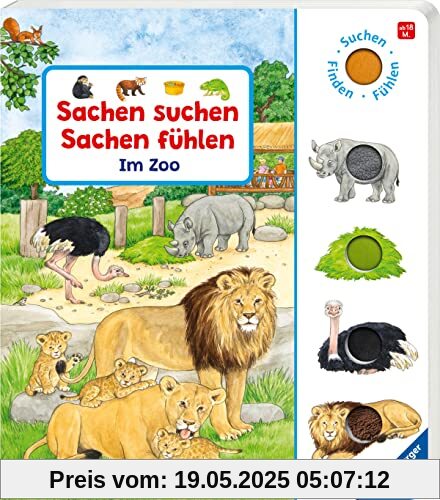 Sachen suchen, Sachen fühlen: Im Zoo: Suchen, finden, fühlen