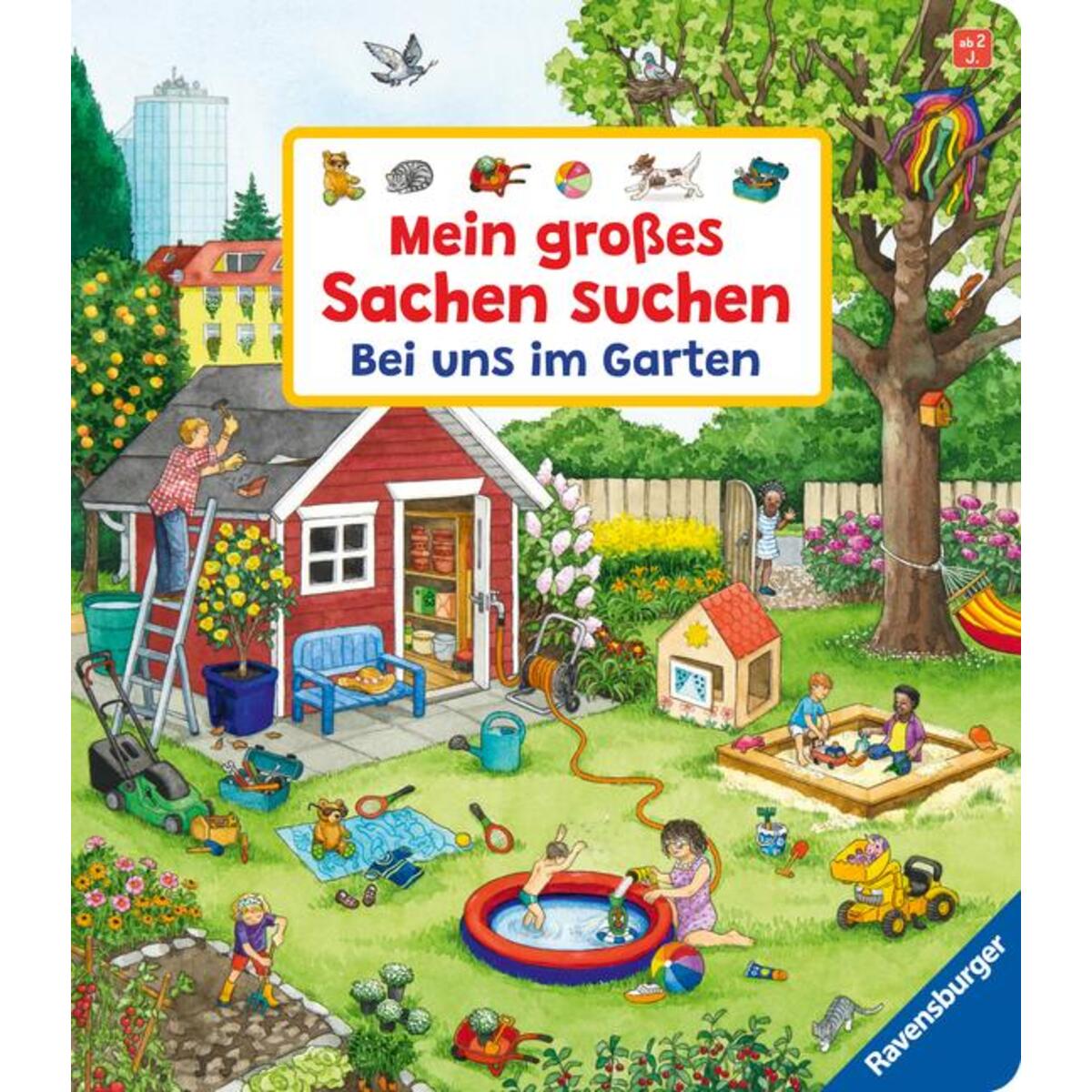 Mein großes Sachen suchen: Bei uns im Garten von Ravensburger Verlag