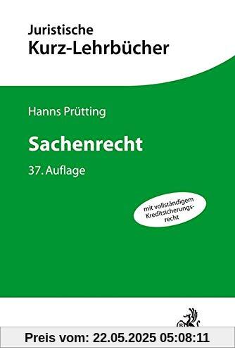 Sachenrecht: Ein Studienbuch