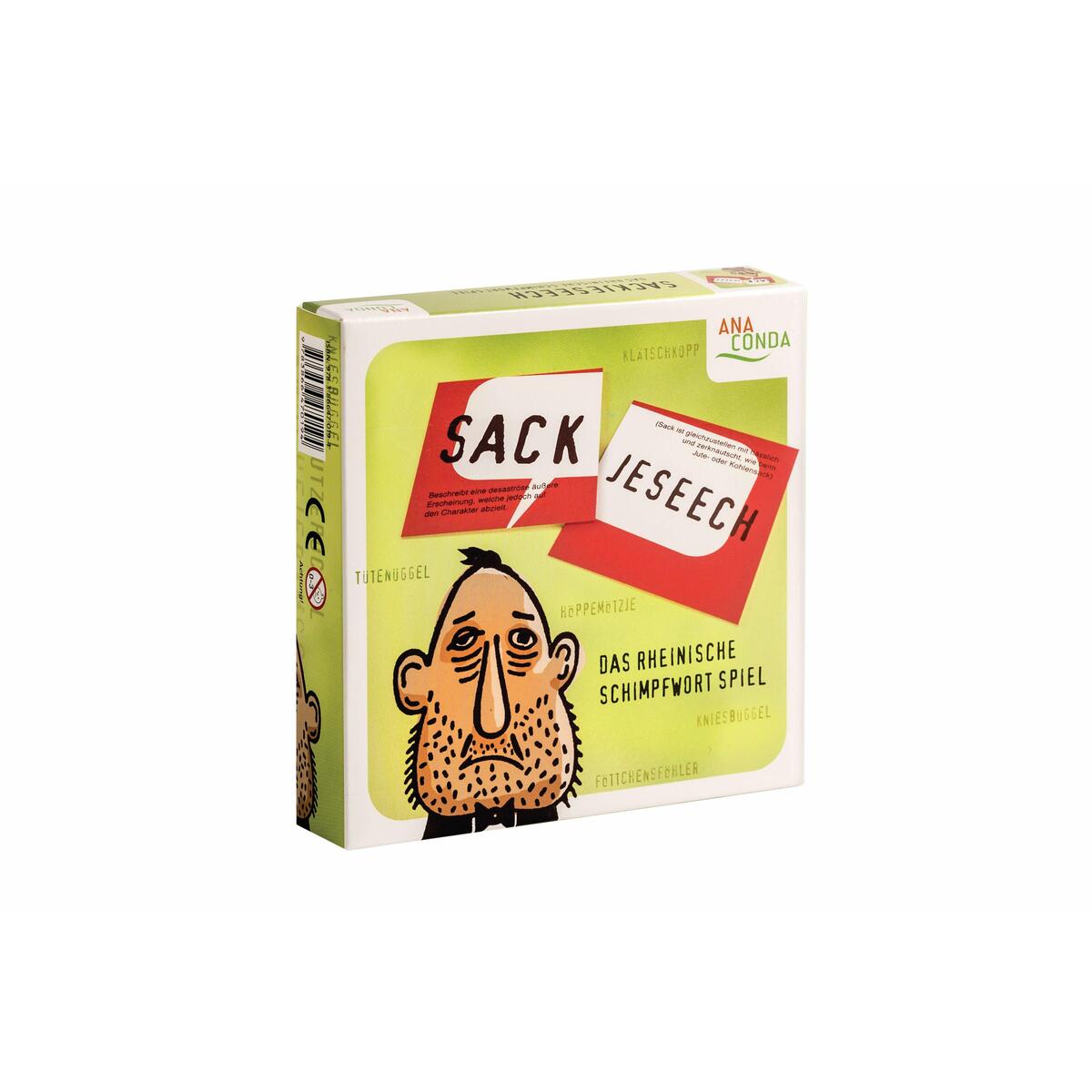 Sackjeseech - Das Rheinische Schimpfwortspiel Sackjeseech - Das Rheinische Schimpfwortspiel von Anaconda Verlag