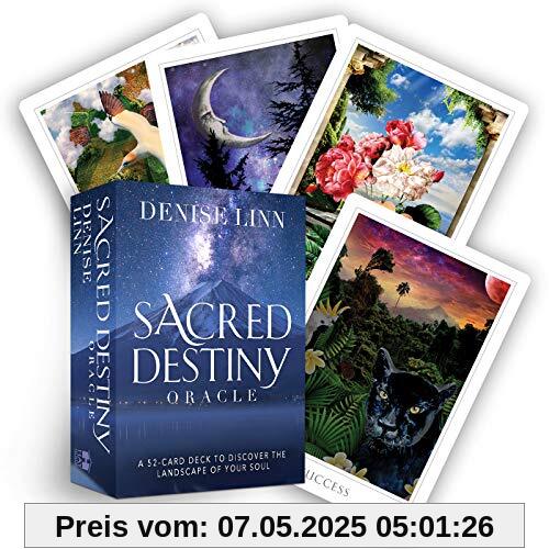 Sacred Destiny Oracle: A 52-Card Deck to Discover the Landscape of Your Soul