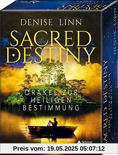 Sacred Destiny - Orakel zur heiligen Bestimmung: - Set mit Buch und 52 Karten