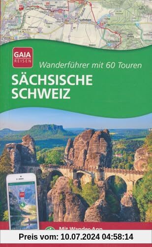 Sächsische Schweiz - Wanderführer mit 60 Touren - Mit Wander-App