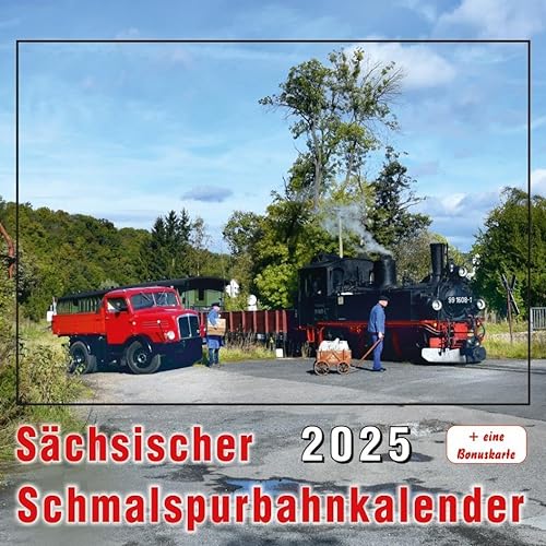 Sächsischer Schmalspurbahnkalender 2025 von Bildverlag Böttger GbR