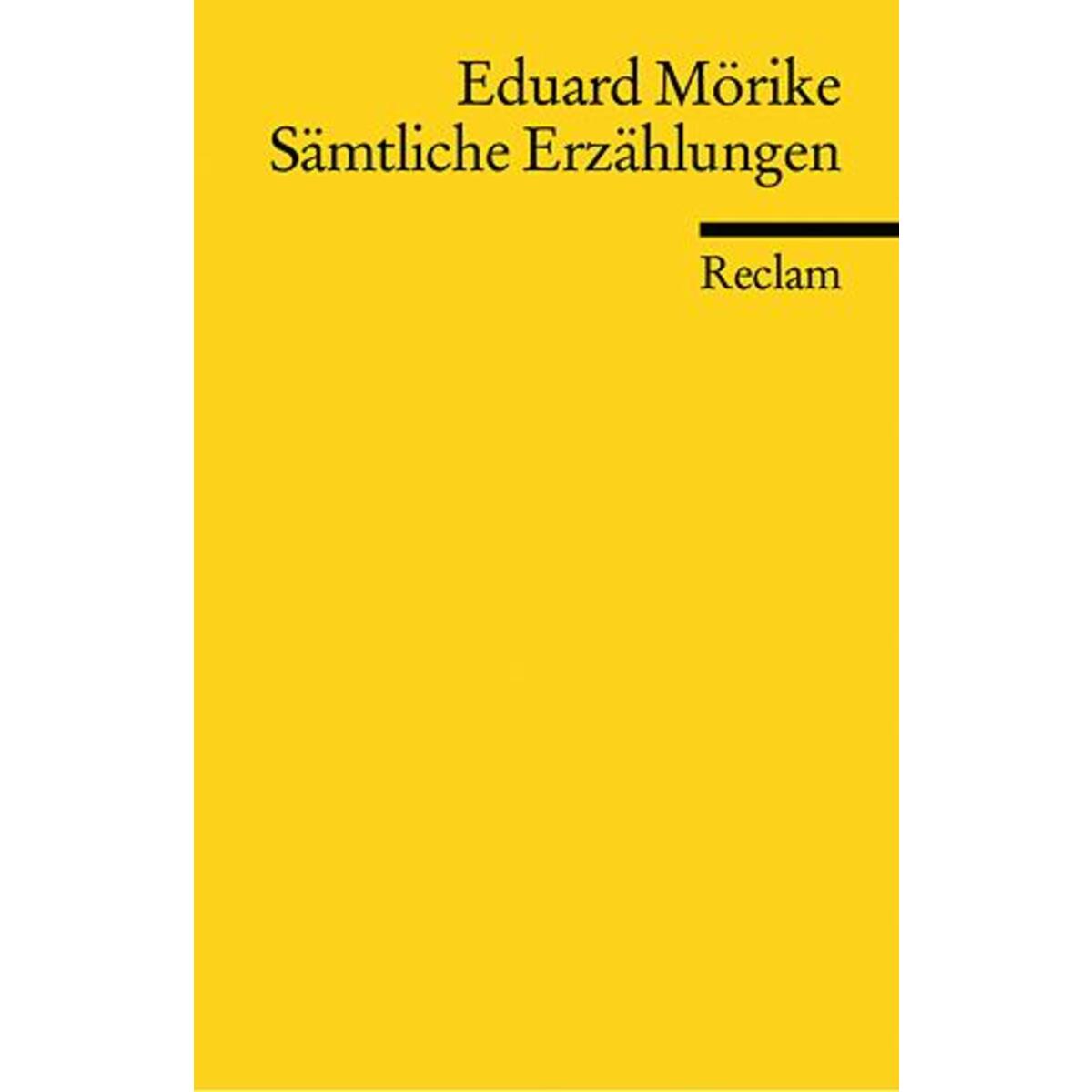 Sämtliche Erzählungen Sämtliche Erzählungen von Reclam Philipp Jun.