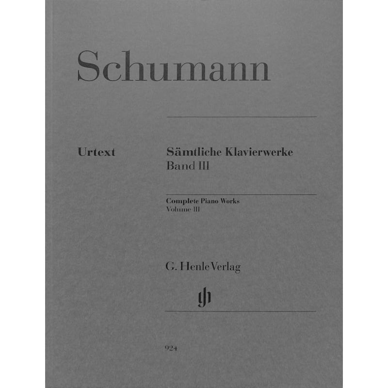 Sämtliche Klavierwerke 3 Sämtliche Klavierwerke 3