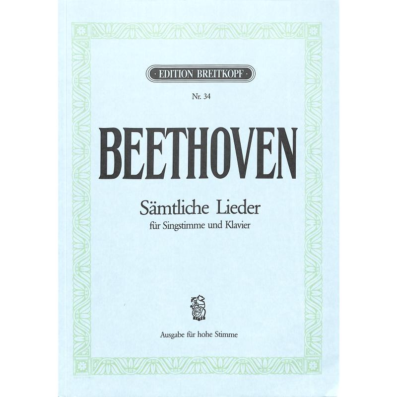Sämtliche Lieder Sämtliche Lieder