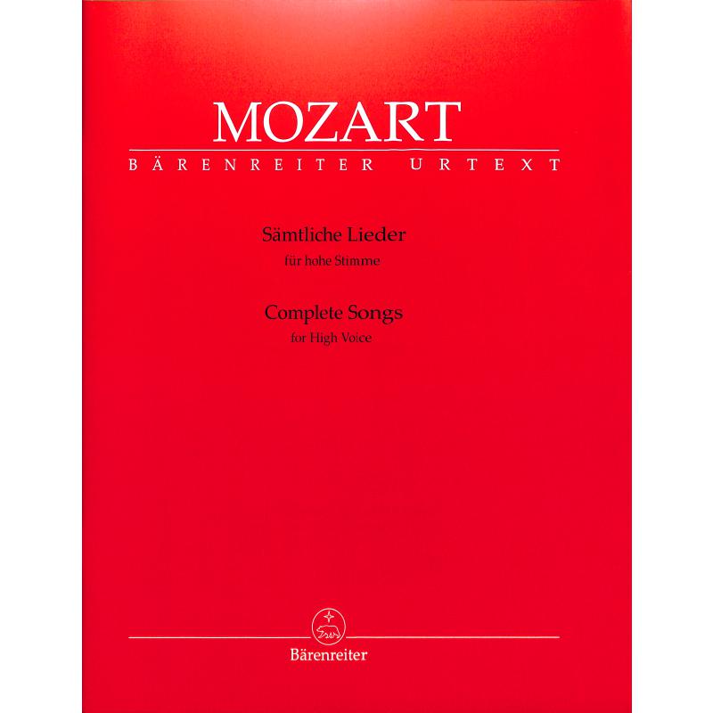 Sämtliche Lieder Sämtliche Lieder