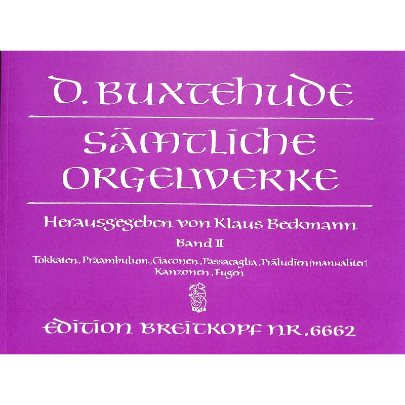 Sämtliche Orgelwerke 2 Sämtliche Orgelwerke 2