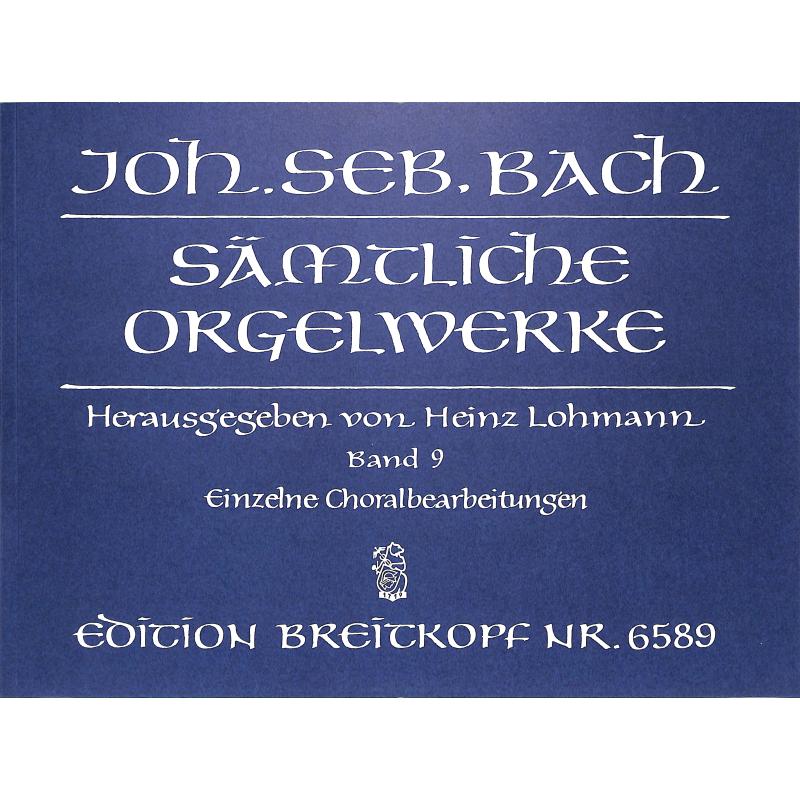 Sämtliche Orgelwerke 9 Sämtliche Orgelwerke 9