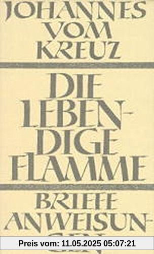 Sämtliche Werke, Bd.4, Die lebendige Flamme; Die Briefe und die kleinen Schriften (Sammlung Spiritualis)