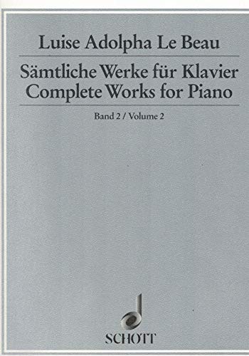 Sämtliche Werke für Klavier: Band 2. Klavier.