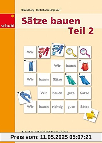 Sätze bauen: Kopiervorlagen Teil 2