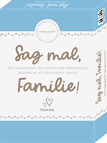 Sag mal, Familie!: Das Original. | Unterhaltsames Familien-Fragespiel für 2+ Spieler | Ideal auch für unterwegs | Ein ausgefallenes Geschenk für Familien (Elma van Vliet Quizze & Fragespiele) Sag mal, Familie!: Das Original. | Unterhaltsames Familien-Fragespiel für 2+ Spieler | Ideal auch für unterwegs | Ein ausgefallenes Geschenk für Familien (Elma van Vliet Quizze & Fragespiele)