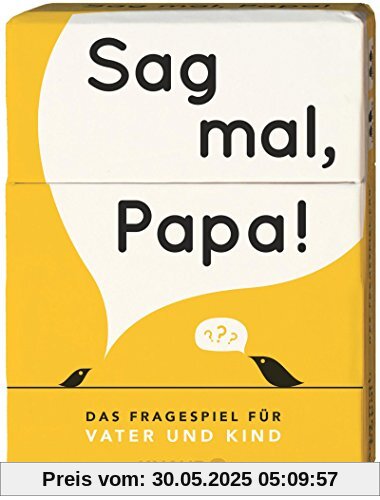 Sag mal, Papa!: Das Fragespiel für Vater und Kind Sag mal, Papa!: Das Fragespiel für Vater und Kind