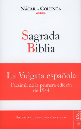 Sagrada Biblia : versión directa de las lenguas originales (NORMAL, Band 1)