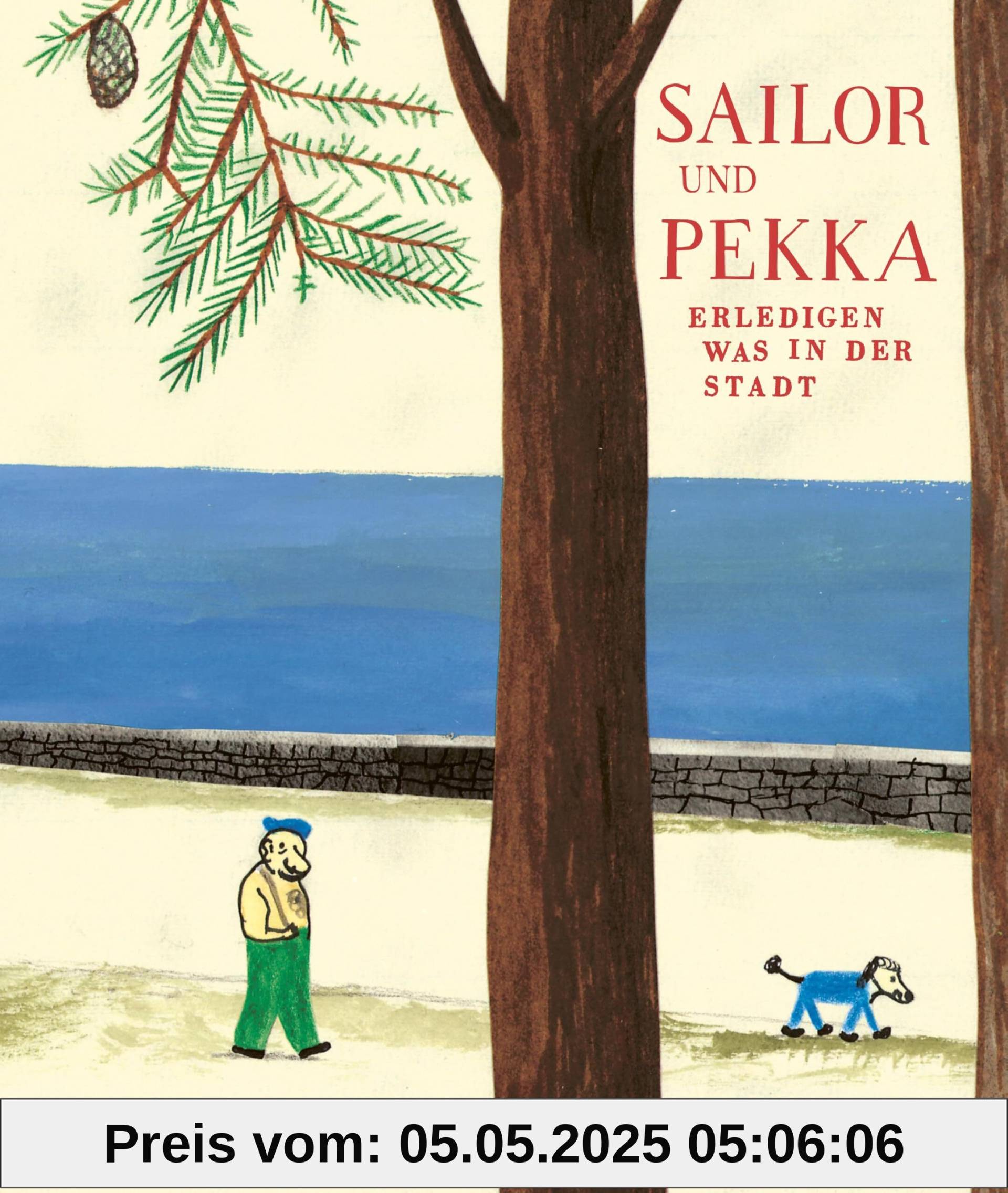 Sailor und Pekka erledigen was in der Stadt