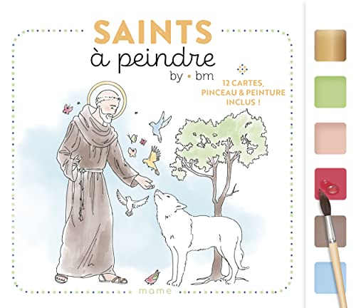 Saints à peindre: avec 1 pinceau