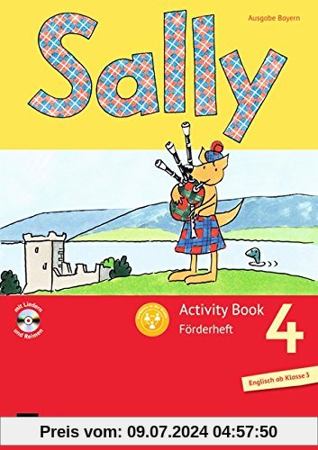 Sally - Allgemeine Ausgabe (Neubearbeitung) -  Englisch ab Klasse 3: 4. Schuljahr - Activity Book: Förderheft mit Audio-CD: Mit Portfolioheft