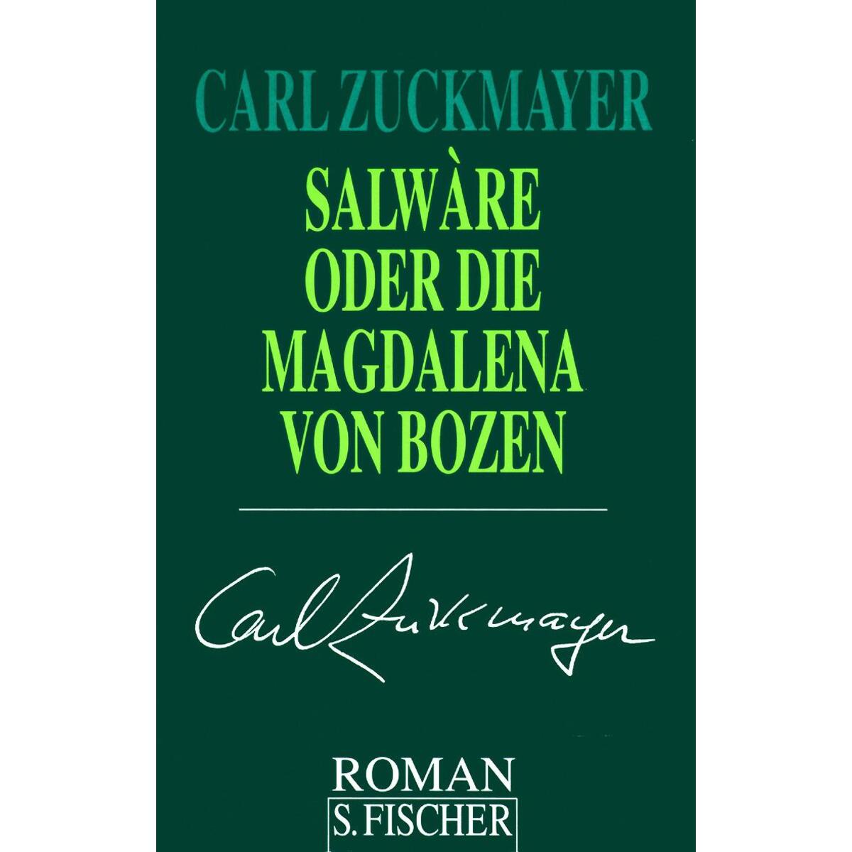 Salware oder Die Magdalena von Bozen von FISCHER, S.