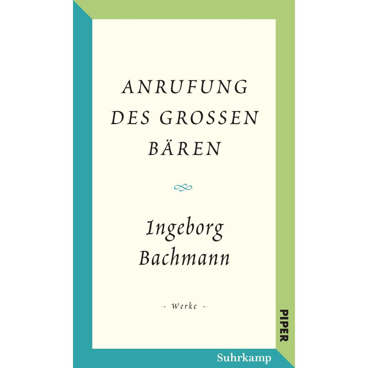 Salzburger Bachmann Edition Salzburger Bachmann Edition von Suhrkamp Verlag