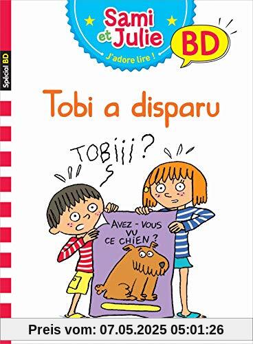 Sami et Julie BD/Tobi a disparu (Lecture CP Pilotis) (Pilotis (2))
