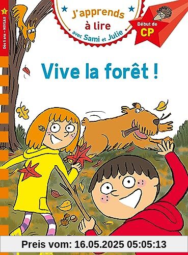 Sami et Julie CP Niveau 1 Vive la forêt !: Niveau 1, début de CP