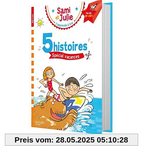 Sami et Julie Fin CP-CE1 5 histoires spécial vacances