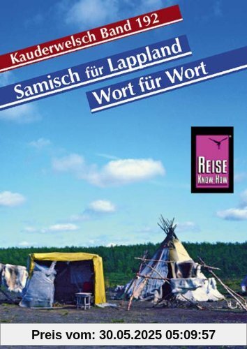 Samisch für Lappland. Wort für Wort. Kauderwelsch