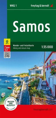 Samos, Wander- und Freizeitkarte 1:35.000, freytag & berndt von Freytag-Berndt u. Artaria