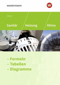 Sanitär, Heizung und Klima. Formeln, Tabellen, Diagramme: Formelsammlung von Bildungsverlag EINS