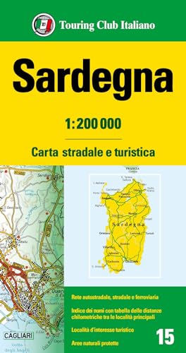 Sardinia (15) (Carta stradale e turistica, Band 15) von Touring
