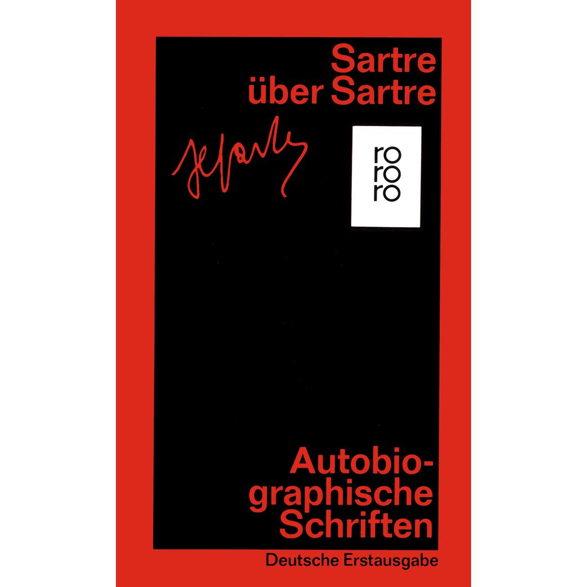 Sartre über Sartre von Rowohlt Taschenbuch