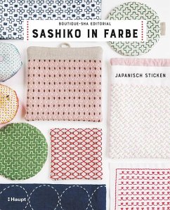 Sashiko in Farbe von Haupt