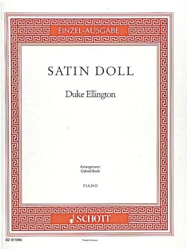 Satin Doll: Klavier. (Edition Schott Einzelausgabe)