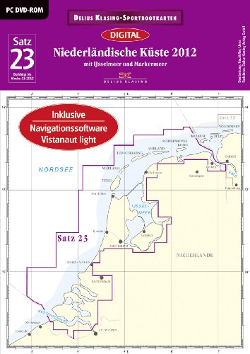 Satz 23: Niederländische Küste (DVD-ROM, Ausgabe 2012): Mit IJsselmeer und Markermeer von Delius Klasing Verlag